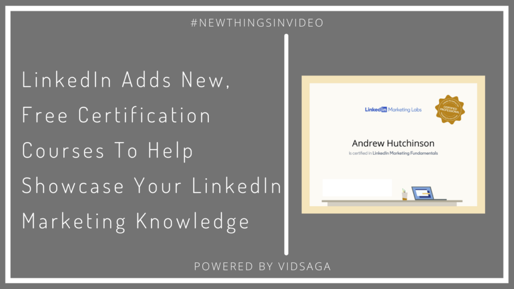 LinkedIn Video Marketing News
