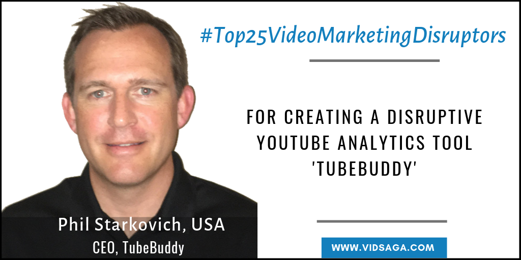 MPhil Starkovich - CEO, Tubebuddy