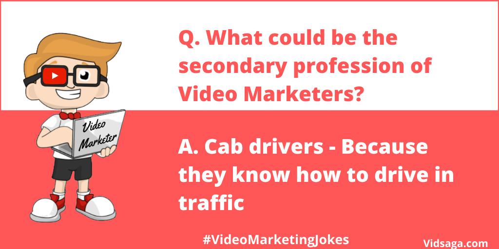 video marketer - secondary profession - cab drivers