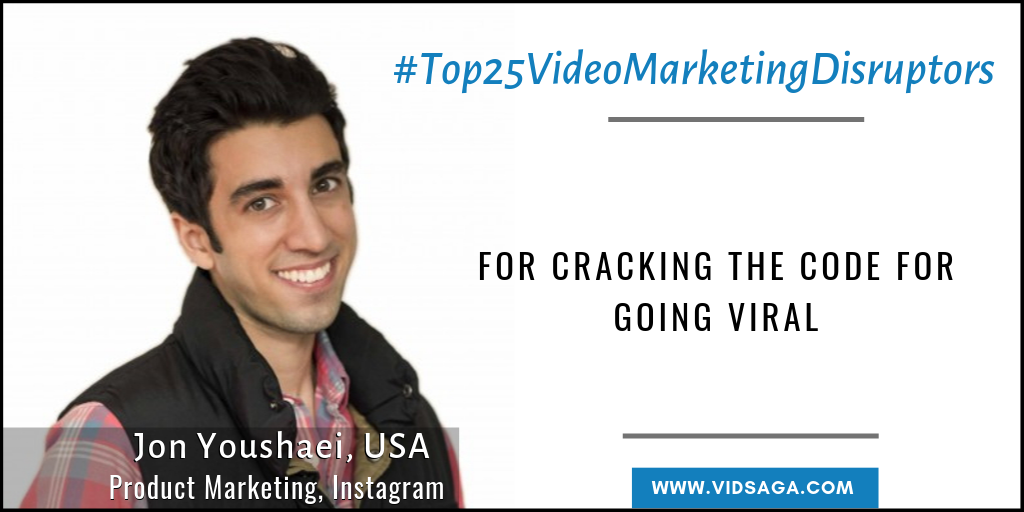 Jon Youshaei Product Marketing, Instagram